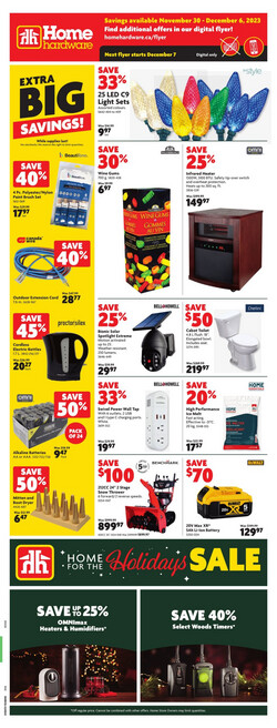 Catalogue Home Hardware from 11/30/2023