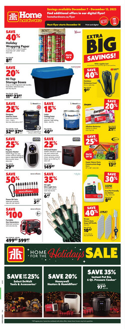 Catalogue Home Hardware from 12/07/2023
