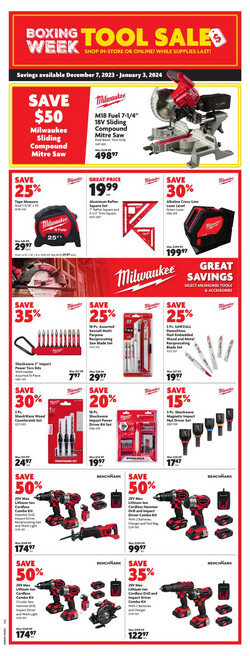Catalogue Home Hardware from 12/07/2023