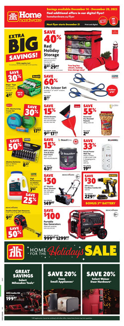 Catalogue Home Hardware from 12/14/2023