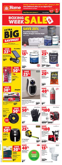 Catalogue Home Hardware from 12/21/2023