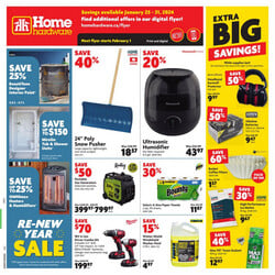 Catalogue Home Hardware from 01/25/2024