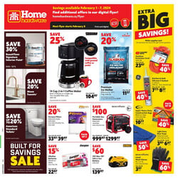 Catalogue Home Hardware from 02/01/2024