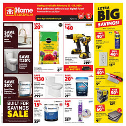 Catalogue Home Hardware from 02/22/2024