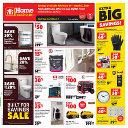 Catalogue Home Hardware from 02/29/2024