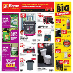 Catalogue Home Hardware from 03/28/2024