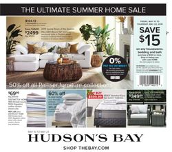 Catalogue Hudson's Bay from 05/10/2019