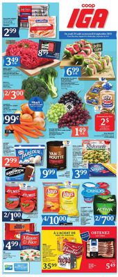 IGA Flyer from 08/29/2019