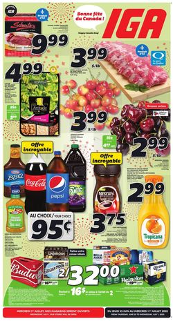 IGA Flyer from 06/25/2020