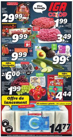 IGA Flyer from 12/09/2021