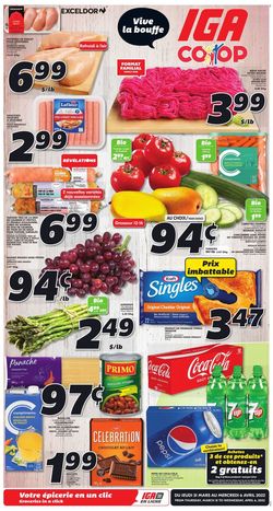 IGA Flyer from 03/31/2022