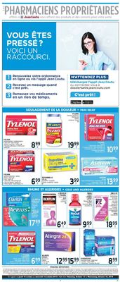 Catalogue Jean Coutu from 10/10/2019