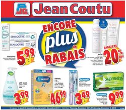 Catalogue Jean Coutu from 11/28/2019