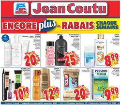 Catalogue Jean Coutu from 09/17/2020