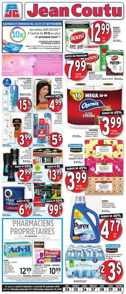 Catalogue Jean Coutu from 09/24/2020