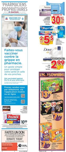 Catalogue Jean Coutu from 10/15/2020