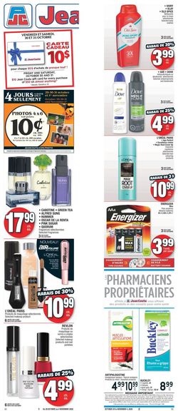 Catalogue Jean Coutu from 10/29/2020