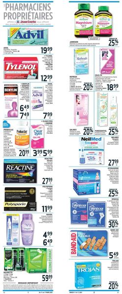 Catalogue Jean Coutu from 03/11/2021