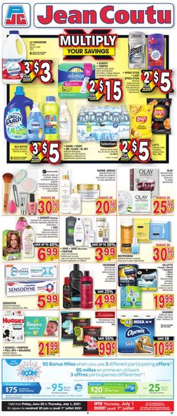 Jean Coutu Flyer from 06/25/2021