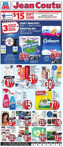 Catalogue Jean Coutu from 07/02/2021