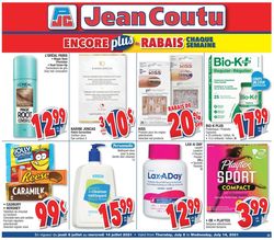 Catalogue Jean Coutu from 07/08/2021