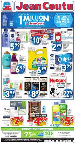 Catalogue Jean Coutu from 09/16/2021