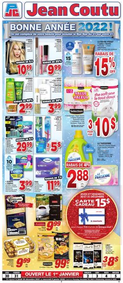 Catalogue Jean Coutu from 12/30/2021