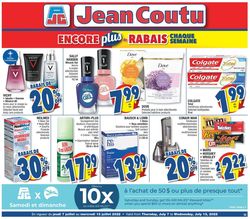 Catalogue Jean Coutu from 07/07/2022