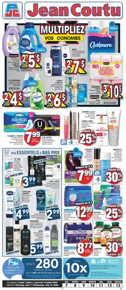 Catalogue Jean Coutu from 07/07/2022