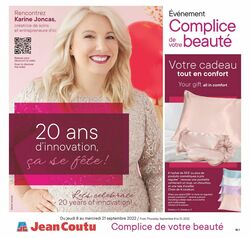 Catalogue Jean Coutu from 09/08/2022