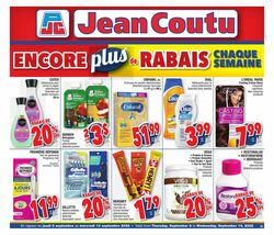 Catalogue Jean Coutu from 09/08/2022