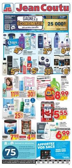 Catalogue Jean Coutu from 09/15/2022