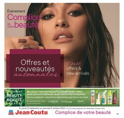 Catalogue Jean Coutu from 09/22/2022