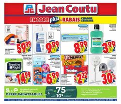 Catalogue Jean Coutu from 09/22/2022