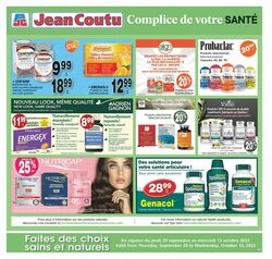 Catalogue Jean Coutu from 09/29/2022