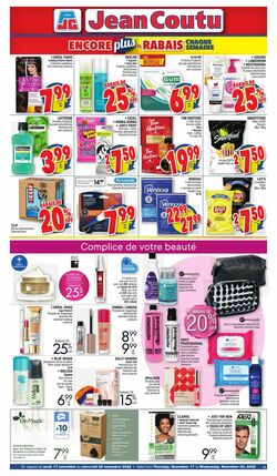 Catalogue Jean Coutu from 11/17/2022