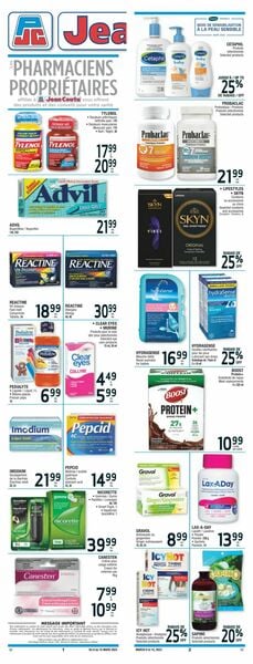Catalogue Jean Coutu from 03/09/2023
