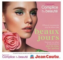 Catalogue Jean Coutu from 03/23/2023