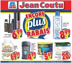 Catalogue Jean Coutu from 07/18/2019
