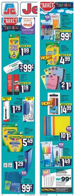 Catalogue Jean Coutu from 07/13/2023