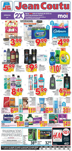 Catalogue Jean Coutu from 08/10/2023
