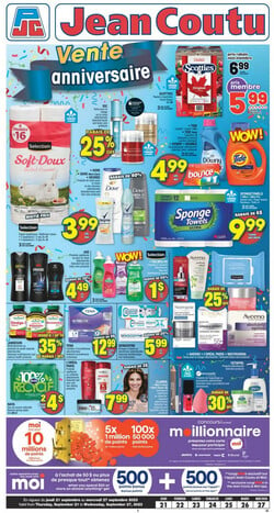 Catalogue Jean Coutu from 09/21/2023