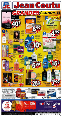 Catalogue Jean Coutu from 09/28/2023