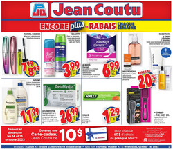 Catalogue Jean Coutu from 10/12/2023