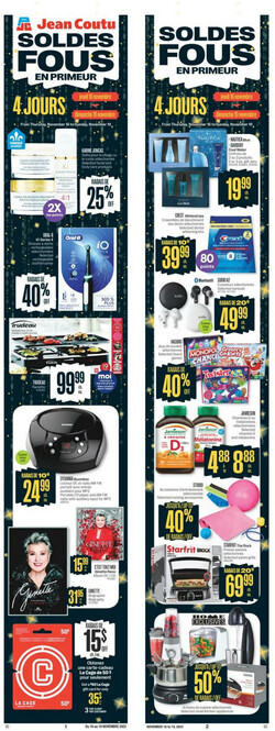 Catalogue Jean Coutu from 11/16/2023