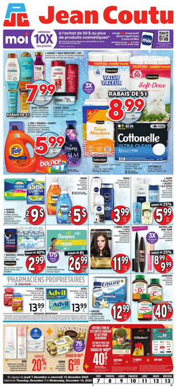 Catalogue Jean Coutu from 12/07/2023