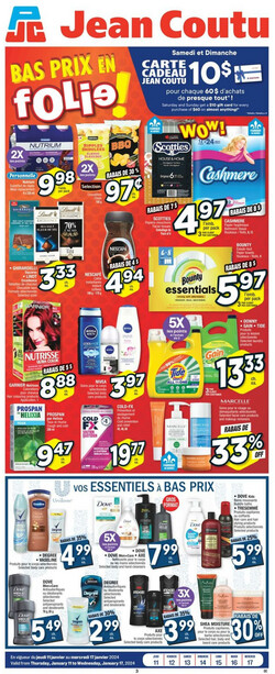 Catalogue Jean Coutu from 01/11/2024