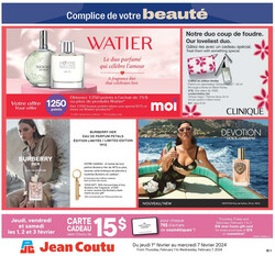 Catalogue Jean Coutu from 02/01/2024