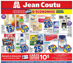 Catalogue Jean Coutu from 02/15/2024