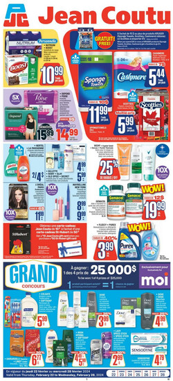 Catalogue Jean Coutu from 02/22/2024